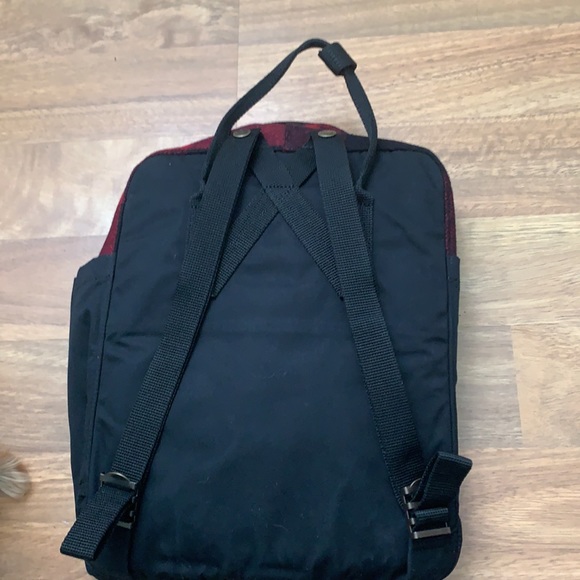 Brand New Fjallraven Kanken Plaid Wool Backpack - Picture 3 of 8
